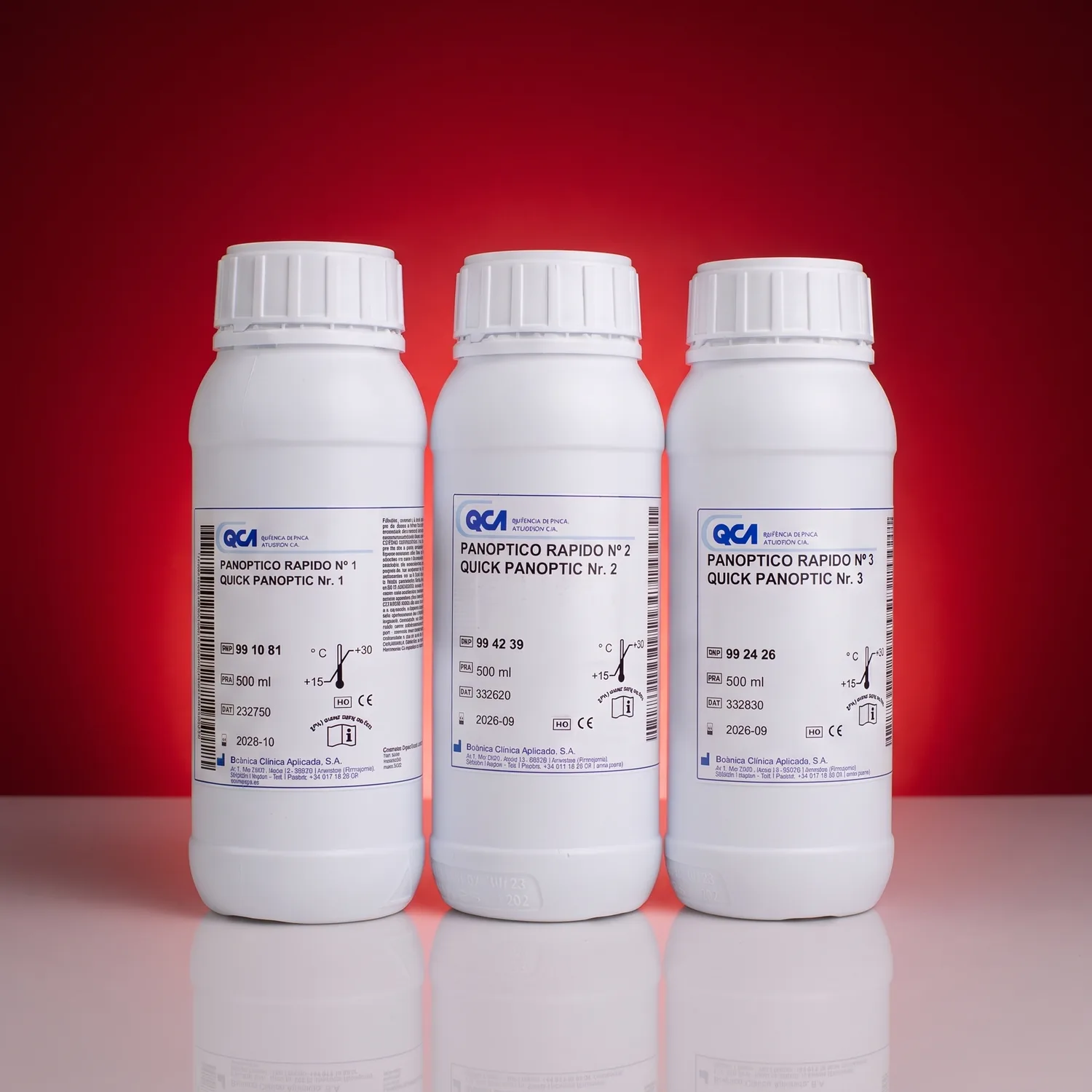 Barviva pro hematologii
