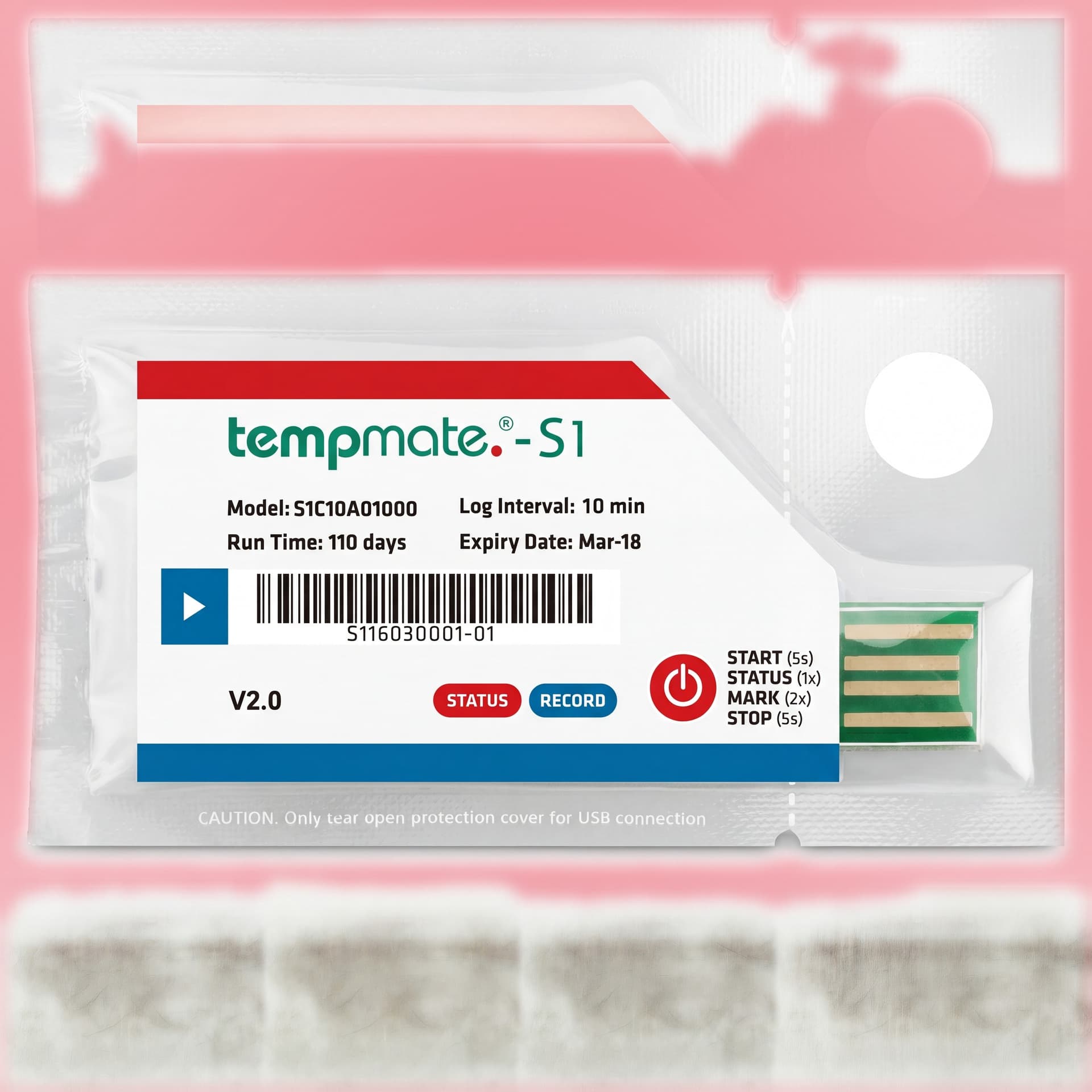 Dataloggery tempmate